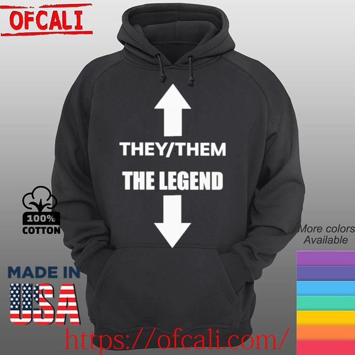 Crywank Band They Them The Legend Shirt When it